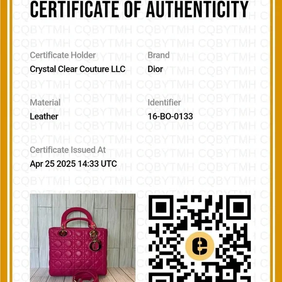 Dior Pink Quilted Handbag - Picture 14 of 16